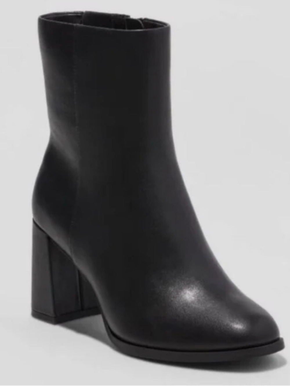 Women's Janelle Dress Boots Black - A New Day Size 7.5